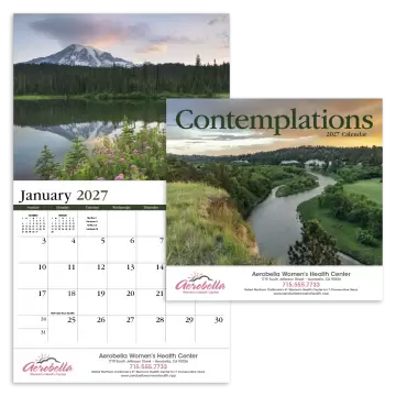 Contemplations Appointment Wall Calendar - Stapled